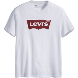 Vêtements Homme Pieces Maternity Mom jeans neri Levi's T-shirt coton manches courtes col rond Levi's® Blanc