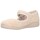 Chaussures Fille Sandales et Nu-pieds Garzon 9501.110 Niña Beige Beige