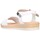 Chaussures Fille Sandales et Nu-pieds Oh My G-SNK Sandals 5307 Niña Blanco Blanc