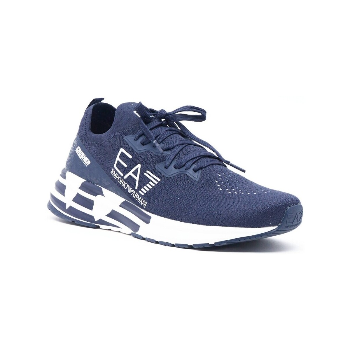 Chaussures Homme Baskets mode Ea7 Emporio Armani Baskets EA7 Baskets 8X130K K3909 Homme Bleu Bleu