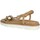 Chaussures Femme Sandales et Nu-pieds Keys K-8121 Beige