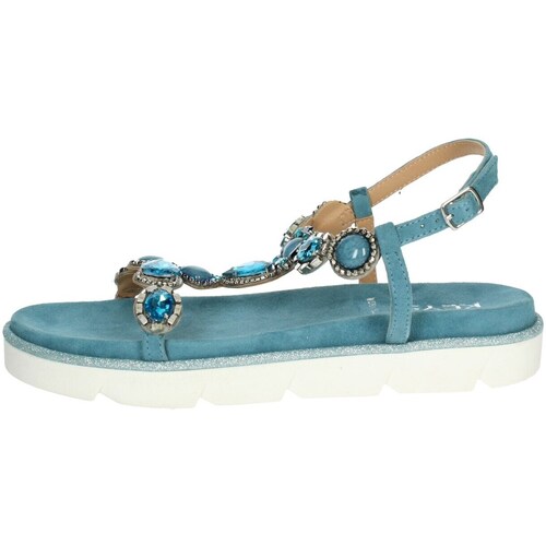 Chaussures Femme Sandales et Nu-pieds Keys K-8121 Bleu