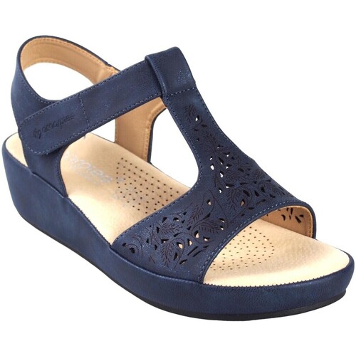 Chaussures Femme Multisport Amarpies Sandalia señora  23586 abz azul Bleu