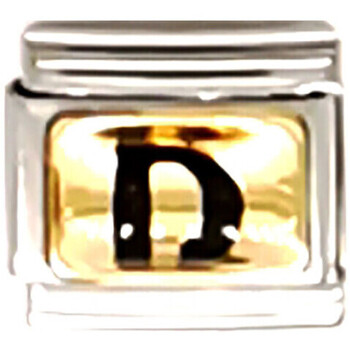 Montres & Bijoux Femme Bracelets Nomination Maillon  Alphabet lettre D Blanc