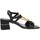 Chaussures Femme Sandales et Nu-pieds Laura Biagiotti 8093 Noir