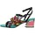 Chaussures Femme Sandales et Nu-pieds Exé Shoes Exe' stella 400 Sandales Femme Noir multicolore Multicolore