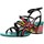Chaussures Femme Sandales et Nu-pieds Exé Shoes Exe' stella 400 Sandales Femme Noir multicolore Multicolore