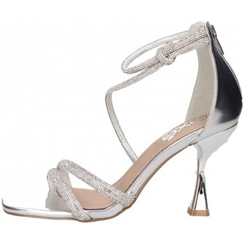 Chaussures Femme Sandales et Nu-pieds Exé Shoes Exe' ALBERTA Sandales Femme Alberta-946 Silver Argenté