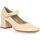 Chaussures Femme Ballerines / babies Reqin's Escarpins cuir vernis Rose