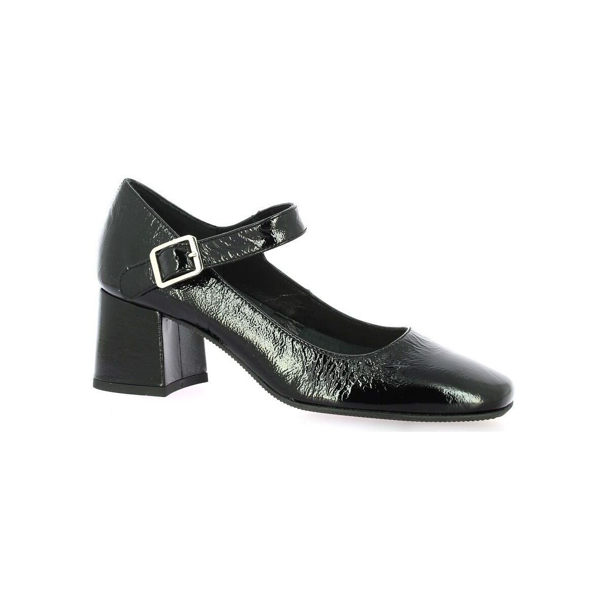 Chaussures Femme Escarpins Reqin's Escarpins cuir vernis Noir