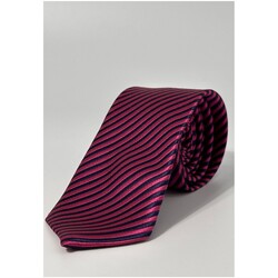 Vêtements Homme Cravates et accessoires Kebello Cravate à rayures Rose H Taille unique Rose
