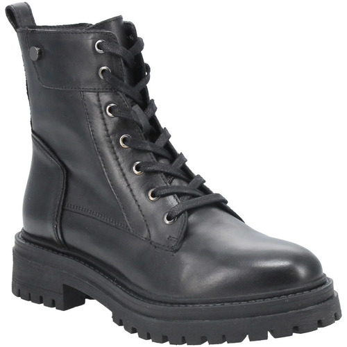 Chaussures Femme Boots Geox IRIDEA D16HRC BLACK Noir