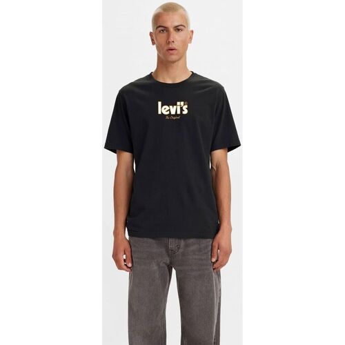 Vêtements Homme T-shirts & Polos Levi's 16143 0826 - RELAXED TEE-CAVIAR Noir