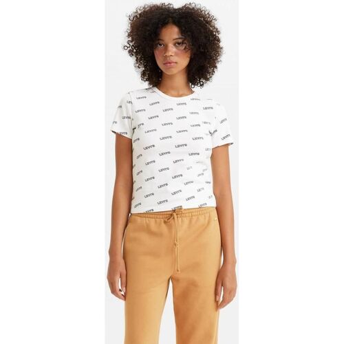 Vêtements Femme T-shirts & Polos Levi's 17944 0024 - RICKIE-0024 Blanc