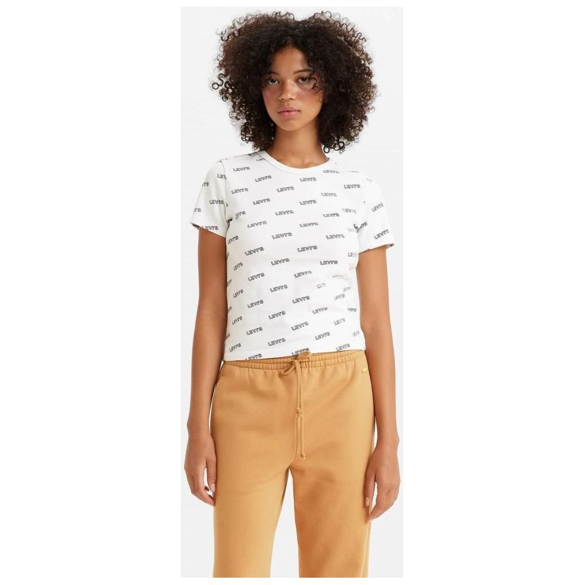 Vêtements Femme T-shirts & Polos Levi's 17944 0024 - RICKIE-0024 Blanc