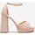 Chaussures Femme Sandales et Nu-pieds La Modeuse 65674_P151975 Doré