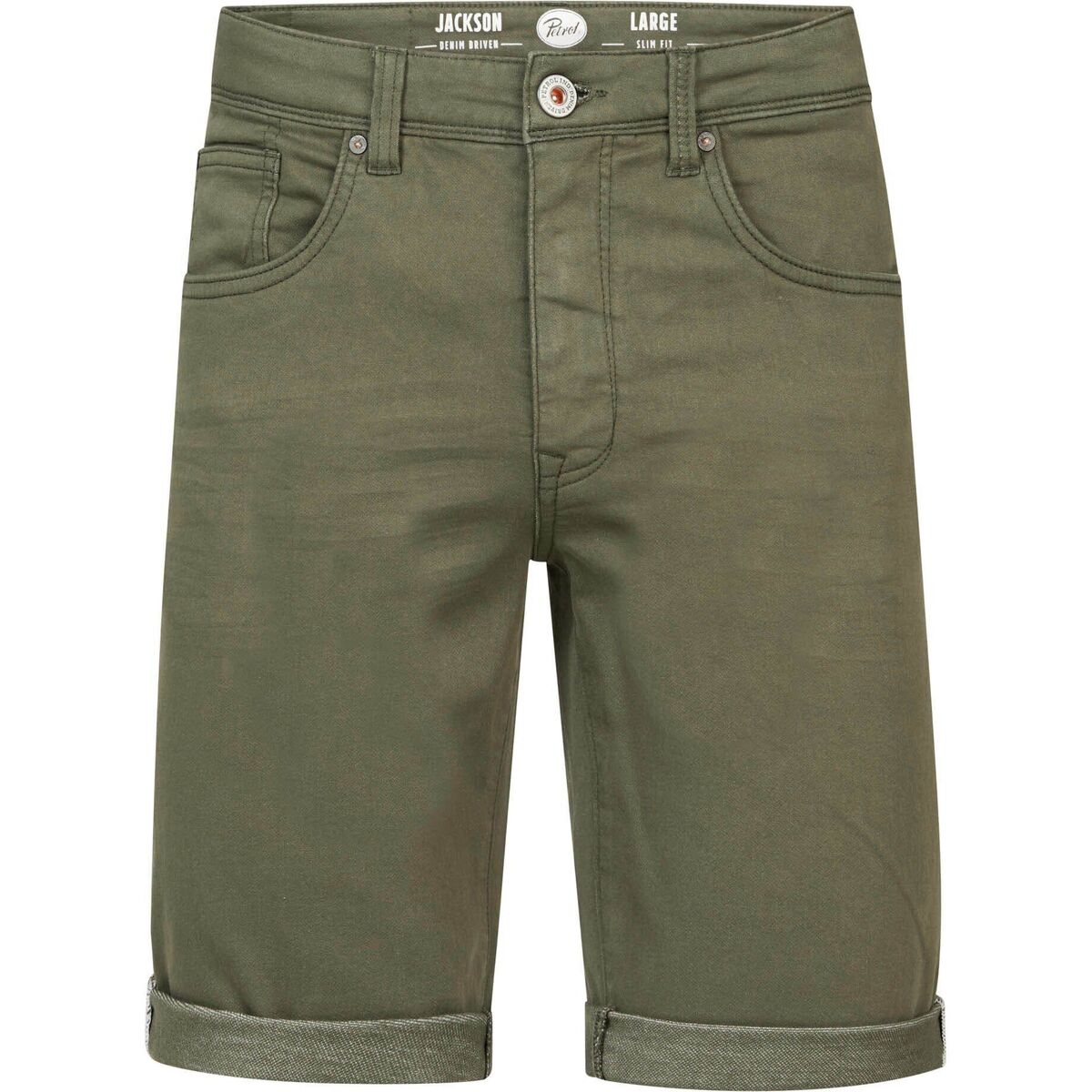 Vêtements Homme Pantalons Petrol Industries Denim Short Jackson Vert Vert