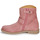 Chaussures Fille Boots Citrouille et Compagnie GUSTINE Rose