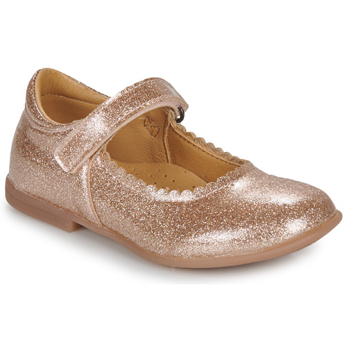 Chaussures Fille Ballerines / babies The home deco fa LOCOLA Doré