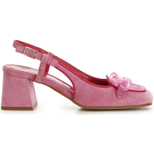 Chaussures Femme Sandales et Nu-pieds Café Noir C1EL5050 Rose