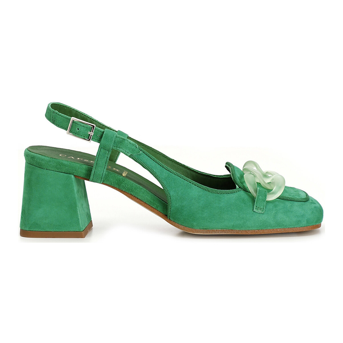 Chaussures Femme Sandales et Nu-pieds Café Noir C1EL5050 Vert