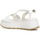 Chaussures Femme Sandales et Nu-pieds Café Noir C1HP1040 Blanc
