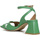 Chaussures Femme Sandales et Nu-pieds Café Noir C1LC4004 Vert