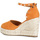 Chaussures Femme Sandales et Nu-pieds Café Noir C1XA9910 Orange