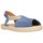 Chaussures Femme Sandales et Nu-pieds Mediterranea 30135 IRIS 879 Mujer Azul Bleu