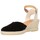 Chaussures Femme Sandales et Nu-pieds Mediterranea 20205 NEGRO 01 Mujer Negro Noir