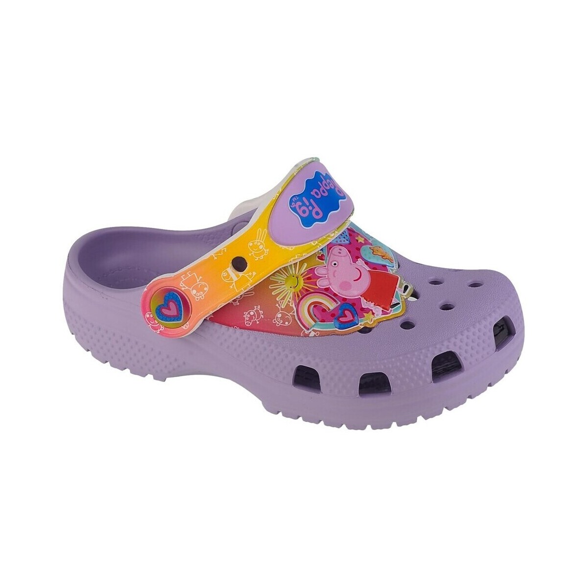 Chaussures Enfant Derbies & Richelieu Crocs Classic Fun I AM Peppa Pig T Clog Violet