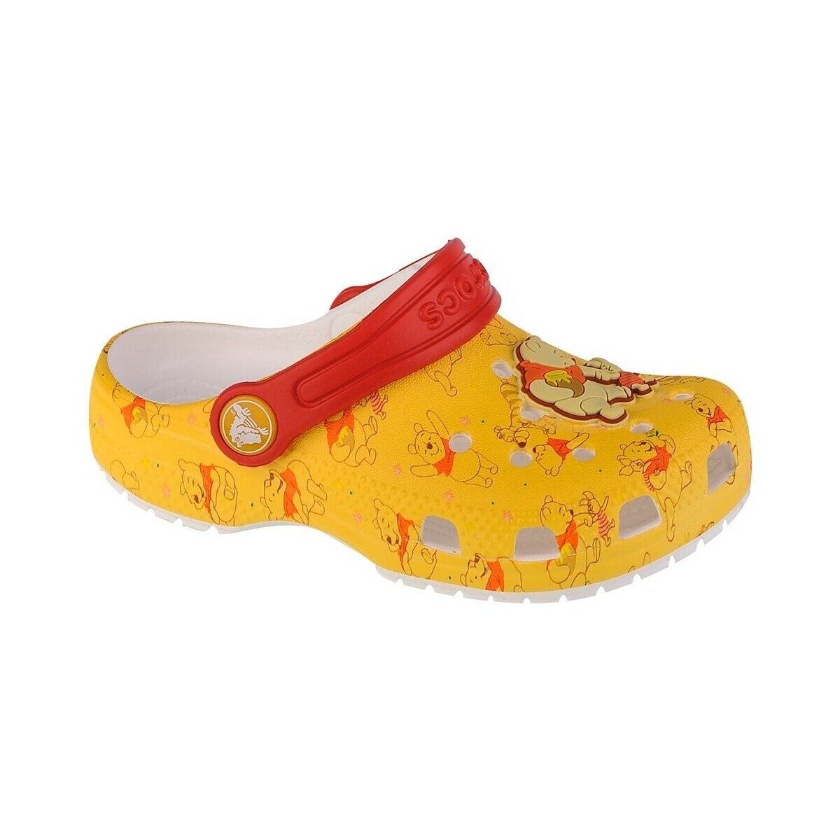 Chaussures Enfant Derbies & Richelieu Crocs Classic Disney Winnie The Pooh T Clog Jaune