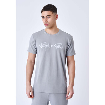 Vêtements Homme adidas Originals premium t-shirt i sort Project X Paris Tee Shirt T221011 Gris