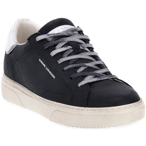 Chaussures Homme Baskets mode Crime London SNEAKER Terence Blanc