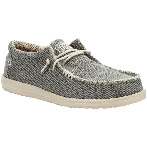 Chaussures Homme Chaussures bateau HEY DUDE WALLY BRAIDED ARMY Vert
