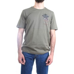 Vêtements Homme T-shirts Watches manches courtes Aeronautica Militare 231TS2089J594 T-Shirt/Polo homme vert Vert