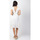 Vêtements Femme Robes Coton Du Monde courte ethnique chic INDIA blanche Blanc