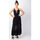 Vêtements Femme Robes Coton Du Monde longue bohème chic tendance TIARA noire Noir