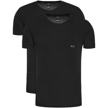 Vêtements Homme T-shirts manches courtes EAX 956005 CC282 Noir