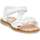Chaussures Fille Sandales et Nu-pieds Pablosky SANDALE  030008 Blanc