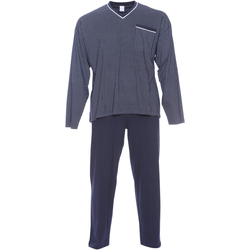 Vêtements Homme Pyjamas / Chemises de nuit Adamo Pyjama long Gustav Bleu