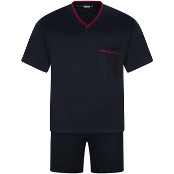 Vêtements Homme Pyjamas / Chemises de nuit Adamo Pyjama cout Ben Bleu marine