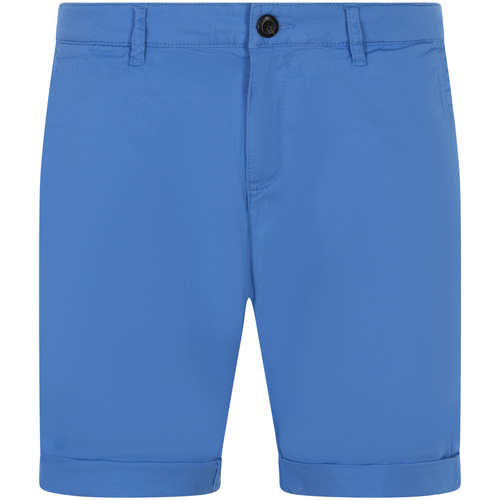 Vêtements Homme Shorts / Bermudas Tom Tailor Short chino droit Bleu