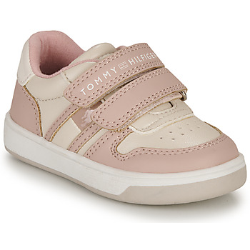 Chaussures Fille Baskets basses Tommy Hilfiger T1A9-32955-1355A295 Rose / Beige