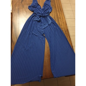 Vêtements Femme Pantalons 5 poches Autre Combinaison extensible très agréable Bleu