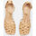 Chaussures Femme Sandales et Nu-pieds Bata Sandales pour femme avec talon et bride Beige