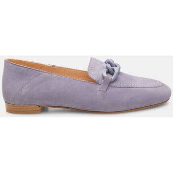 Chaussures Femme Mocassins Bata Mocassins pour femme en cuir velours Violet