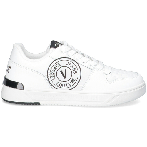 Chaussures Homme Baskets mode Versace JEANS Button Couture Sneaker  Uomo 