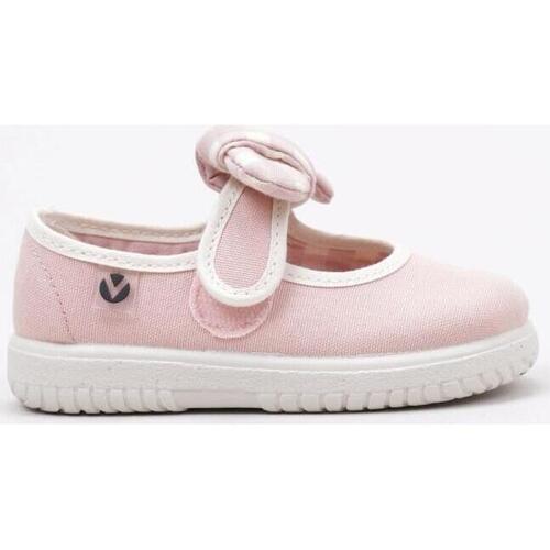 Chaussures Fille Baskets basses Victoria OJALA Rose