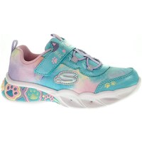 Chaussures Enfant Baskets basses Skechers Pretty Paws Turquoise